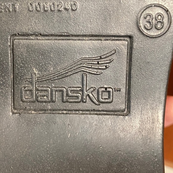 Dansko Clogs Black Womens 8 / 38 SEF1214 - Picture 8 of 8